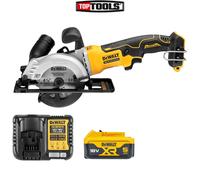 Dewalt DCS571 18V XR Brushless Circular Saw 115mm With 1 x 5Ah Battery & Charger