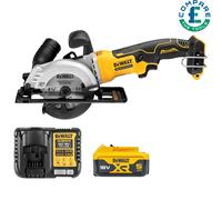 Dewalt DCS571 18V XR Brushless Circular Saw 115mm With 1 x 5Ah Battery & Charger