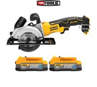 Dewalt DCS571 18V XR Brushless Circular Saw 115mm With 2 x 1.7Ah Batteries