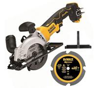 Dewalt Dcs571N 18V Brushless Xr 115mm Compact Circular Saw + Pcd Diamond Blade