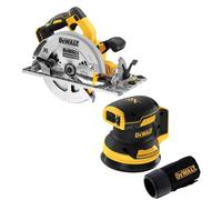 Dewalt Dcs572N 18V Brushless Xr 184mm Circular Saw & Dcw210N Orbital Sander