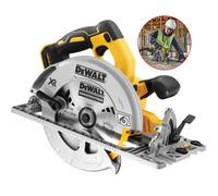 DeWALT DCS572N-XJ 18v XR 184mm Brushless Rail Compatible Circular Saw - Bare