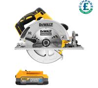 DeWalt DCS572N 18V XR Brushless Circular Saw 184mm With 1 x 1.7Ah Battery
