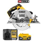 DeWalt DCS572N 18V XR Brushless Circular Saw 184mm With 1x 5Ah Battery & Charger