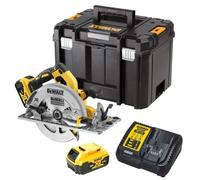 Dewalt Dcs572P2 18V Xr Brushless 184mm Circular Saw Guide Rail Base - 2 X5.0Ah