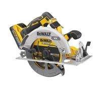 DEWALT DCS573 18v XR Cordless Brushless FLEXVOLT High Power Circular Saw 190mm 2 x 5ah Li-ion Powerstack
