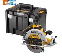 DeWalt DCS573 18v XR Cordless Brushless FLEXVOLT High Power Circular Saw 190mm No Batteries No Battery Charger Case