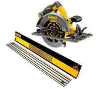 Dewalt Dcs576N 54V Xr Flexvolt Circular Saw 190mm + 1.5M Guide Rail Track