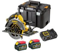 Dewalt Dcs576T2 54V Xr Flexvolt Circular Saw 190mm Track Plunge Rail Base - 6Ah