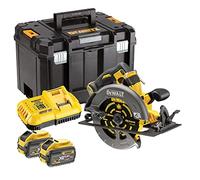 DeWalt DCS578 54v XR Cordless Brushless FLEXVOLT High Power Circular Saw 190mm 2 x 9ah Li-ion Battery Charger Case