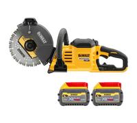 Dewalt Dcs691 54V Xr Cordless Flexvolt 230mm Cut Off Saw With 2 X 6Ah Batteries