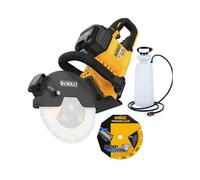 Dewalt DCS691N XR FlexVolt 230mm Cut Off Saw 54V + DT40255 Diamond Blade +Bottle
