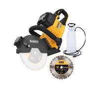 Dewalt DCS691N XR FlexVolt 230mm Cut Off Saw 54V + DT40260 Extreme Blade +Bottle