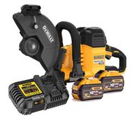 Dewalt DCS691X2 54v XR Flexvolt Cut Off Saw 230mm Wireless - 2x 9ah