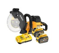 Dewalt Dcs691Y2-Gb 54V Xr Flexvolt 230mm Cut Off Saw Inc 2X Dcb548 Flexvolt Batts