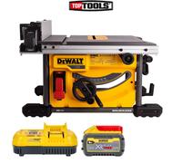 Dewalt DCS7485 54V XR Brushless Table Saw With 1 x 9.0Ah Battery & Charger