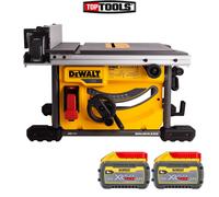 Dewalt DCS7485 54V XR Cordless Brushless Table Saw With 2 x 9.0Ah Batteries