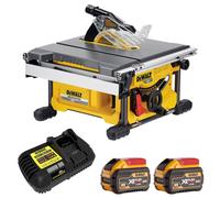 Dewalt DCS7485N 54V Flexvolt Brushless 210mm Table Saw 2 x 9.0 Battery & Charger