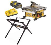Dewalt Dcs7485T2 54V Xr Flexvolt Cordless Table Saw 2 X 6.0Ah + De7450 Leg Stand