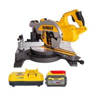 Dewalt Dcs777 54V Xr Cordless Brushless Flexvolt 216mm Mitre Saw With 1 X 6Ah Battery & Charger
