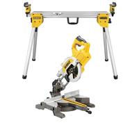 Dewalt Dcs777N Xr 54V Flexvolt Cordless 216mm Mitre Saw Bare & De7033 Leg Stand