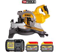 DEWALT DCS777T2 54v Slide mitre saw 216mm