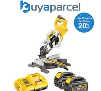 Dewalt DCS777T2 XR 54v Flexvolt Cordless 216mm Mitre Saw 2 x 6.0ah Batteries
