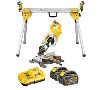 Dewalt Dcs777T2 Xr 54V Flexvolt Cordless 216mm Mitre Saw 2 X 6.0Ah Batteries