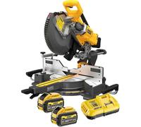 DCS781X2 XR FlexVolt Mite Saw 305mm 54V 2 x 3.0Ah Li-ion DEWDCS781X2