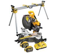 Dewalt Dcs781X2 Xr Flexvolt Cordless Mitre Saw 305mm 54V 2 X 9.0Ah De7023 Stand