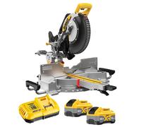 DeWalt DCS782XW2 XR Mitre Saw 305mm 18V 2 x 8.0Ah Li-ion