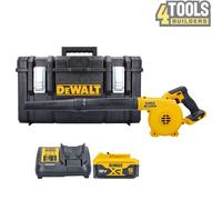 Dewalt DCV100 18V XR Compact Jobsite Blower With 1 x 5Ah Battery, Charger & Case