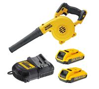 Dewalt DCV100D2 18v XR Compact Leaf Blower DCV100 + 2 x 2ah Batteries + Charger