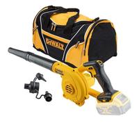 Dewalt Dcv100N 18V Xr Compact Jobsite Blower Leaf Blower Bare+ Carry Bag