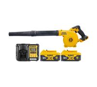 Dewalt Dcv100N Kit-12 18V Xr Compact Jobsite Blower With 2 X 5Ah Batteries & Charger