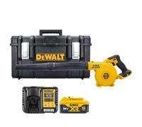 Dewalt Dcv100N Kit-16 18V Li-Ion Cordless Jobsite Blower With 1 X 5Ah Battery, Charger & Case Without Inlay