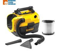 DeWalt DCV584L 18v XR 7L L-Class Wet & Dry Vacuum Body Only + 1x DCV5801H-XJ ...