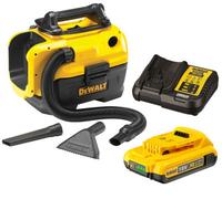 Dewalt Dcv584L Flexvolt Xr 14.4V 18V Wet Dry Cordless Corded Vacuum +2Ah Battery