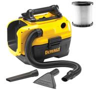 DeWalt DCV584L Flexvolt XR 14.4V 18v Wet Dry Cordless Corded Vacuum + Filter