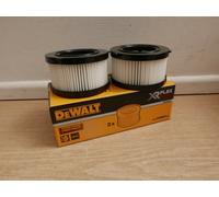 DEWALT DCV5861 2 X REPLACEMENT HEPA FILTERS FOR Dcv586 54v DUST EXTRACTOR