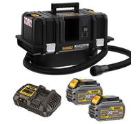 DEWALT DCV586MT2 Cordless XR FLexvolt M-Class Dust Extractor Wet and Dry Vacuum