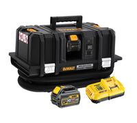 DeWalt DCV586M 54V XR Cordless Flexvolt M-Class Dust Extractor 2 x 6ah Li-ion Battery Charger No Case