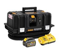 DeWalt DCV586M 54V XR Cordless Flexvolt M-Class Dust Extractor 2 x 6ah Li-ion Battery Charger No Case