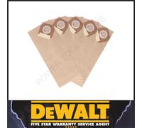 DCV9401 Replacement Pape Bags fo DCV586M Dust Extacto (Pack 5) DEWDCV9401