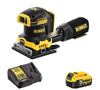 Dewalt DCW200N 18V Brushless 1/4 Sheet Palm Sander 1 x 5.0Ah Battery & Changer