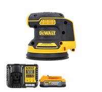Dewalt Dcw210 18V Cordless Brushless Orbital Sander With 1 X 1.7Ah Powerstack Battery & Charger