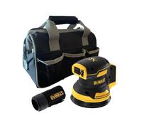 Dewalt DCW210N Brushless 18v XR Random Orbital Sander 125mm Dust Bag + Tool Bag
