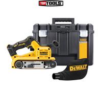 DeWalt DCW220NT-XJ 18v XR Brushless Belt Sander 75mm With TSTAK Carry Case