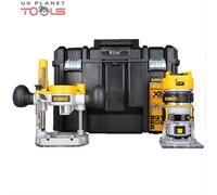 DeWalt DCW604NT 18V XR Brushless 1/4" Router in TSTAK VI Deep Carry Case