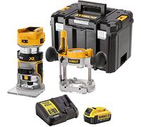 Dewalt DCW604NT 18V XR Brushless Router Trimmer with 1 x 4.0Ah Battery & Charger